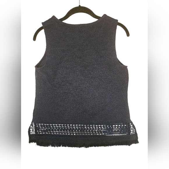 BANANA REPUBLIC navy blue tank top, size S - Picture 5 of 6